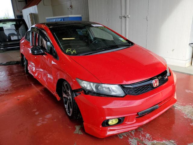HONDA CIVIC SI 2012 مع رقم تعريف المركبة 2HGFB6E55CH706202 - صورة من المزاد