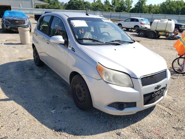 CHEVROLET AVEO LS 2009 with VIN KL1TD66E09B644629 - Photo from auction
