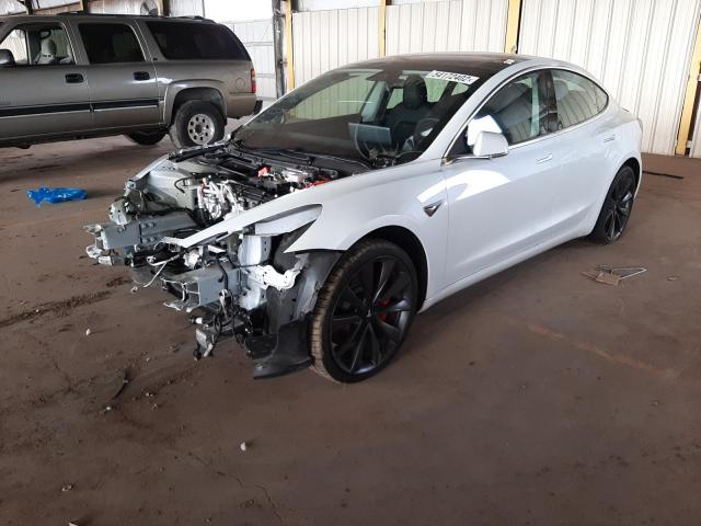 Photo 2 from auction – 2020 TESLA MODEL 3 with VIN 5YJ3E1EC0LF641517
