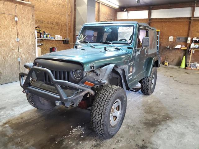 Photo 2 from auction – 2000 JEEP WRANGLER / with VIN 1J4FA59S2YP701435