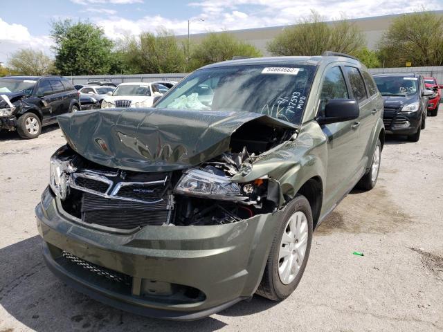 Photo 2 from auction – 2018 DODGE JOURNEY SE with VIN 3C4PDCAB9JT496702