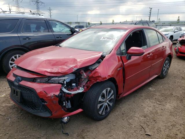 Photo 2 from auction – 2020 TOYOTA COROLLA LE with VIN JTDEBRBE1LJ020852