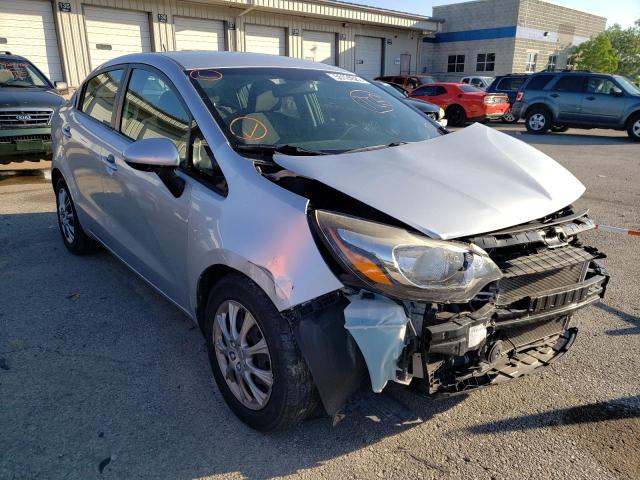 KIA RIO LX 2015 with VIN KNADM4A37F6503808 - Photo from auction