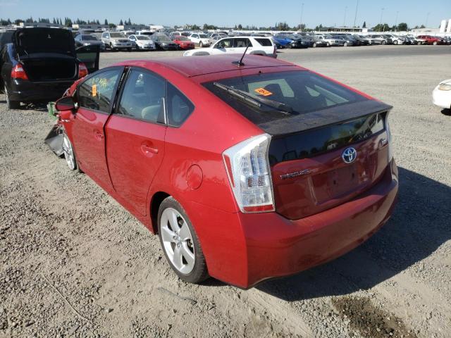 Photo 3 from auction – 2010 TOYOTA PRIUS with VIN JTDKN3DUXA0022680
