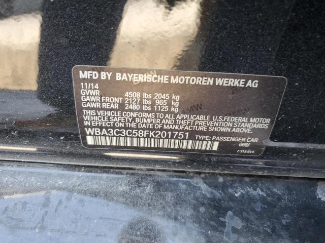 صورة رقم 10 من المزاد - 2015 BMW 320 I XDRI مع VIN WBA3C3C58FK201751