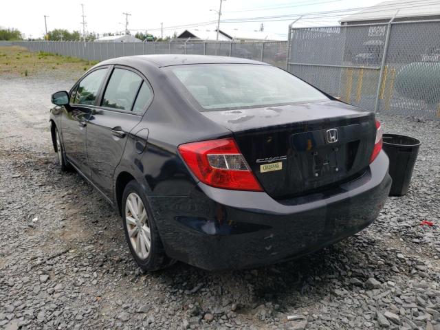 Photo 3 from auction – 2012 HONDA CIVIC LX with VIN 2HGFB2F56CH010469