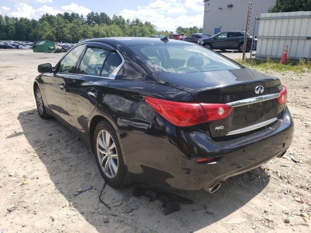 Photo 3 from auction – 2014 INFINITI Q50 BASE with VIN JN1BV7AR7EM690591