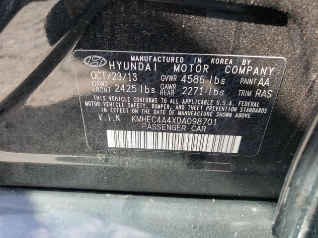 Photo 10 from auction – 2013 HYUNDAI SONATA HYB with VIN KMHEC4A4XDA098701