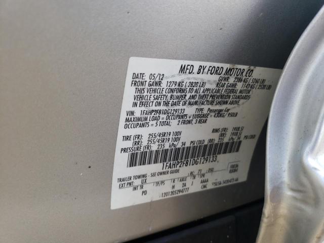 Photo 10 from auction – 2013 FORD TAURUS LIM with VIN 1FAHP2F81DG129133