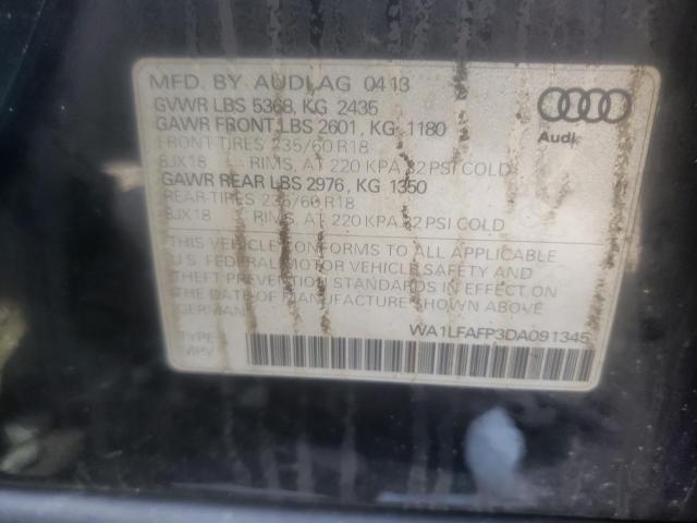 Photo 10 from auction – 2013 AUDI Q5 PREMIUM with VIN WA1LFAFP3DA091345