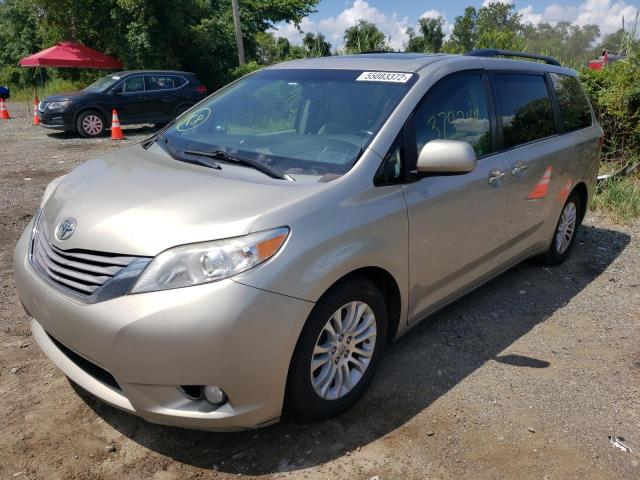 Photo 2 from auction – 2016 TOYOTA SIENNA XLE with VIN 5TDYK3DC3GS704915