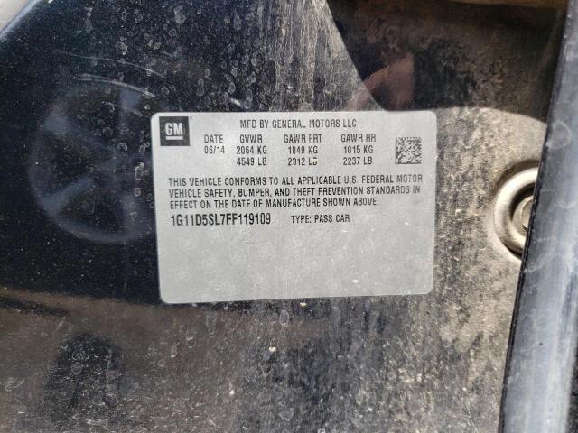 Photo 10 from auction – 2015 CHEVROLET MALIBU 2LT with VIN 1G11D5SL7FF119109