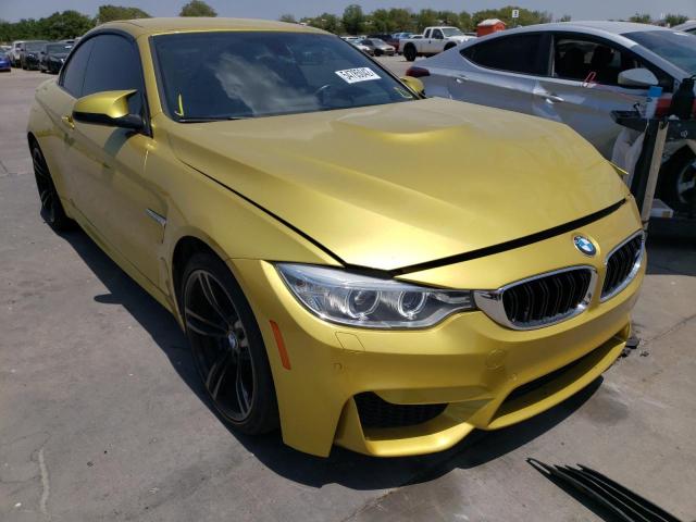 BMW M4 2015 with VIN WBS3U9C50FP967651 - Photo from auction