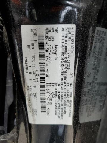 Photo 10 from auction – 2013 FORD FOCUS SE with VIN 1FADP3F27DL313130