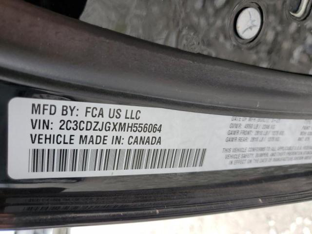 Photo 10 from auction – 2021 DODGE CHALLENGER with VIN 2C3CDZJGXMH556064