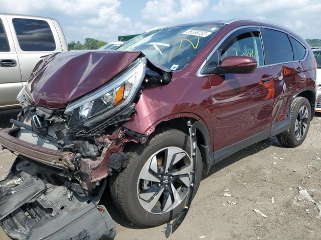 Photo 2 from auction – 2016 HONDA CR-V TOURI with VIN 5J6RM4H93GL035687