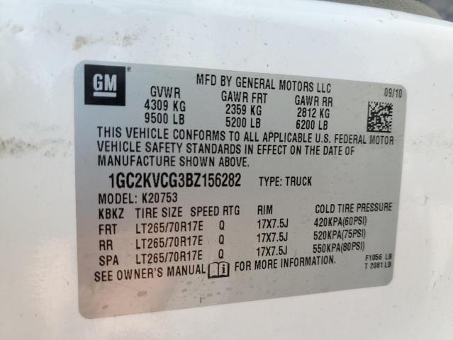 Photo 10 from auction – 2011 CHEVROLET SILVERADO with VIN 1GC2KVCG3BZ156282
