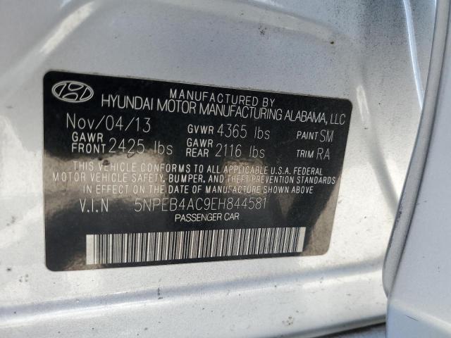 Photo 10 from auction – 2014 HYUNDAI SONATA GLS with VIN 5NPEB4AC9EH844581