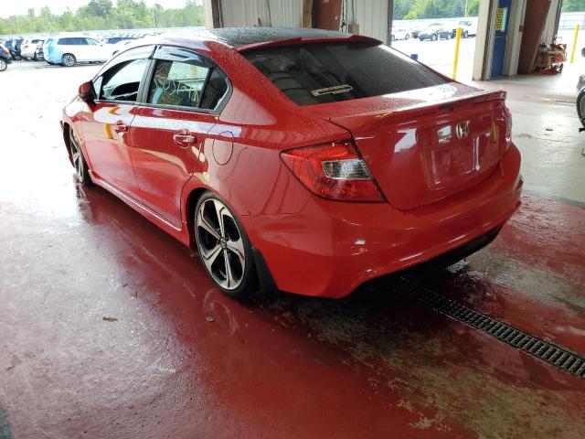 Photo 3 from auction – 2012 HONDA CIVIC SI with VIN 2HGFB6E55CH706202