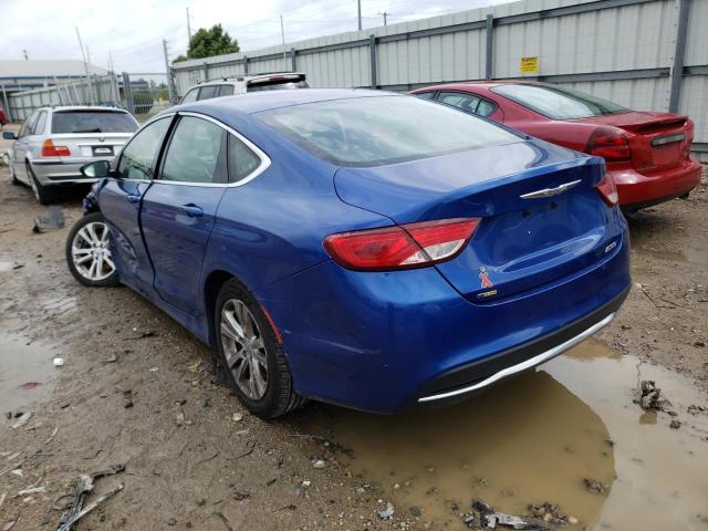 Photo 3 from auction – 2015 CHRYSLER 200 LIMITE with VIN 1C3CCCAB7FN742076