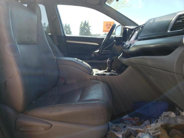 Photo 5 from auction – 2016 TOYOTA HIGHLANDER with VIN 5TDJKRFH7GS285903