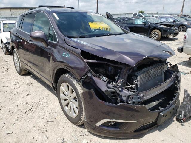 BUICK ENVISION E 2017 with VIN LRBFXBSA4HD190802 - Photo from auction