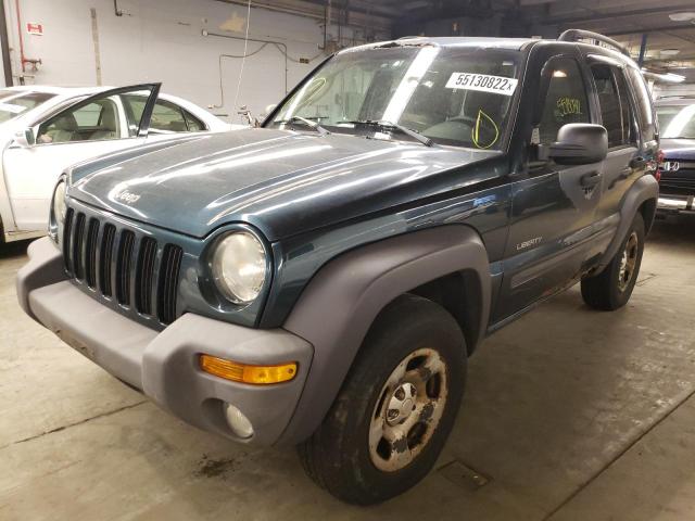 Photo 2 from auction – 2004 JEEP LIBERTY SP with VIN 1J4GL48K94W326007