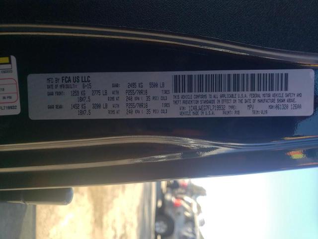 Photo 10 from auction – 2015 JEEP WRANGLER U with VIN 1C4BJWEG7FL719932