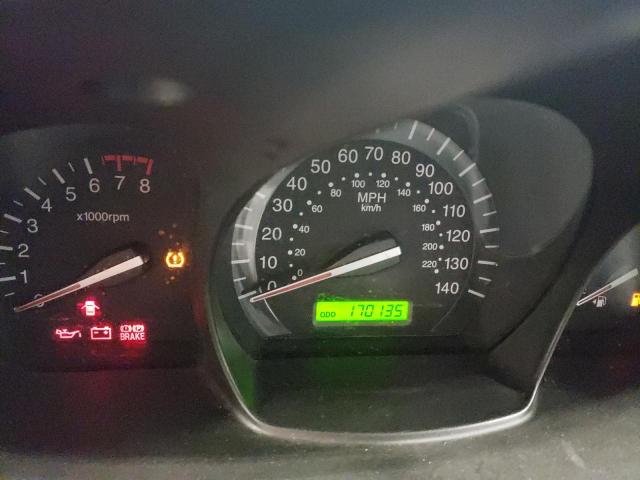 Photo 8 from auction – 2009 KIA SPECTRA EX with VIN KNAFE221895628754