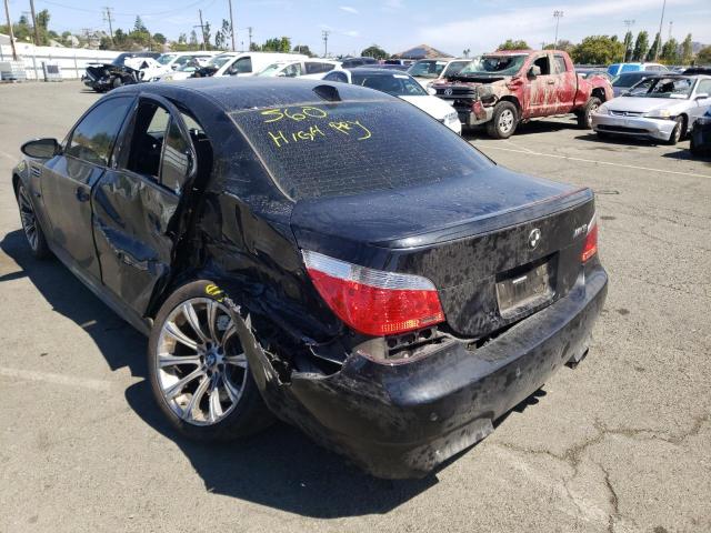 Photo 3 from auction – 2007 BMW M5 with VIN WBSNB93547CX06885