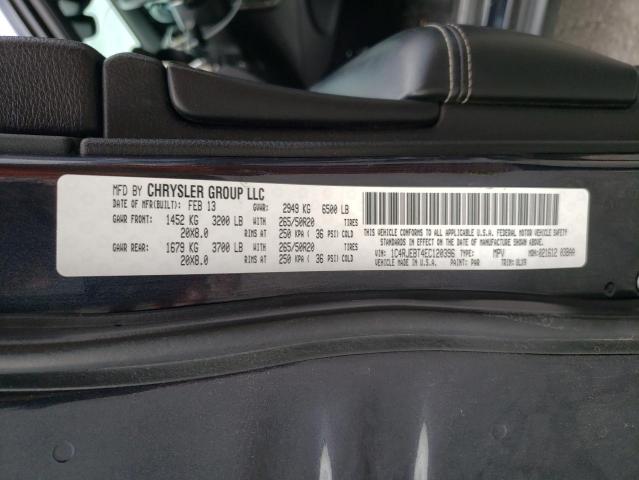 Photo 10 from auction – 2014 JEEP GRAND CHER with VIN 1C4RJEBT4EC120396