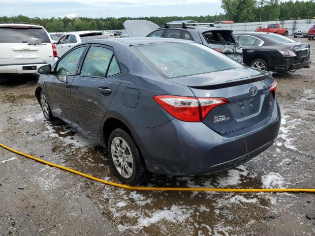 Photo 3 from auction – 2014 TOYOTA COROLLA L with VIN 2T1BURHE8EC004411