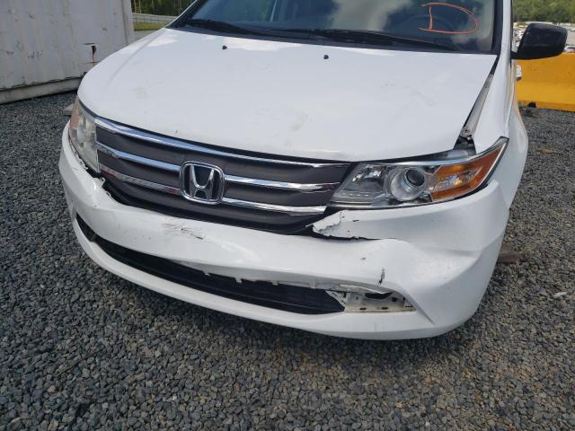 Photo 9 from auction – 2013 HONDA ODYSSEY EX with VIN 5FNRL5H63DB075190