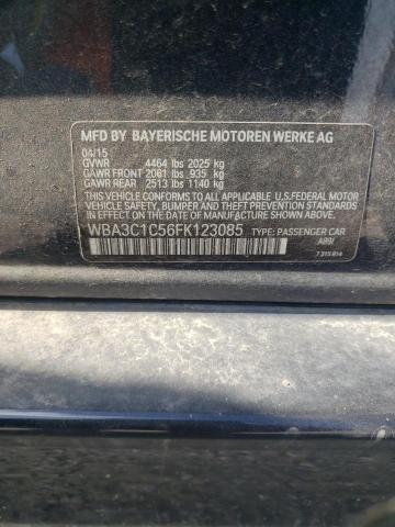 Photo 10 from auction – 2015 BMW 328 I SULE with VIN WBA3C1C56FK123085