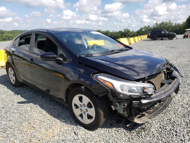 KIA FORTE LX 2017 with VIN 3KPFL4A71HE054561 - Photo from auction