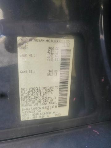 Photo 10 from auction – 2013 NISSAN ALTIMA 2.5 with VIN 1N4AL3AP9DN482166