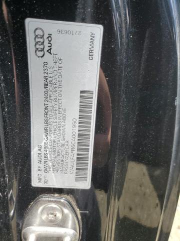 Photo 10 from auction – 2012 AUDI A5 PREMIUM with VIN WAULFAFR6CA001950