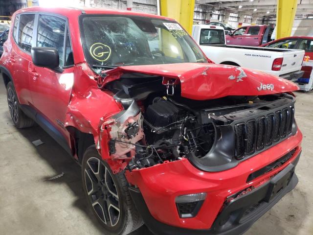 Photo 9 from auction – 2021 JEEP RENEGADE S with VIN ZACNJDAB0MPM69998