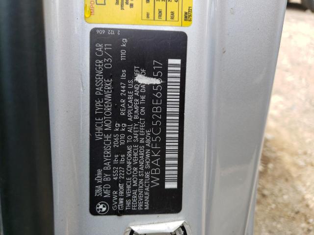 Photo 10 from auction – 2011 BMW 328 XI SUL with VIN WBAKF5C52BE655517
