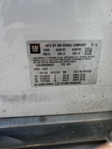Photo 10 from auction – 2018 BUICK ENCORE PRE with VIN KL4CJASB0JB666015