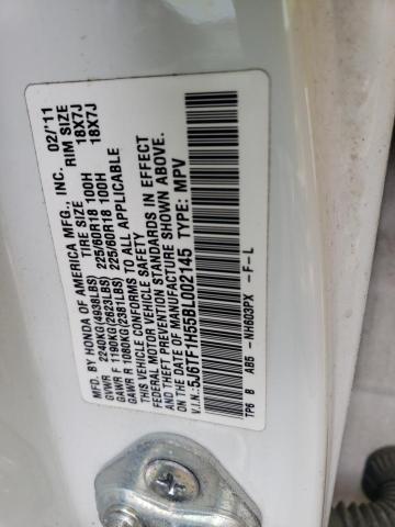 Photo 10 from auction – 2011 HONDA ACCORD CRO with VIN 5J6TF1H55BL002145