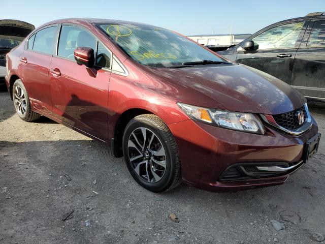HONDA CIVIC EX 2014 with VIN 19XFB2F86EE084255 - Photo from auction