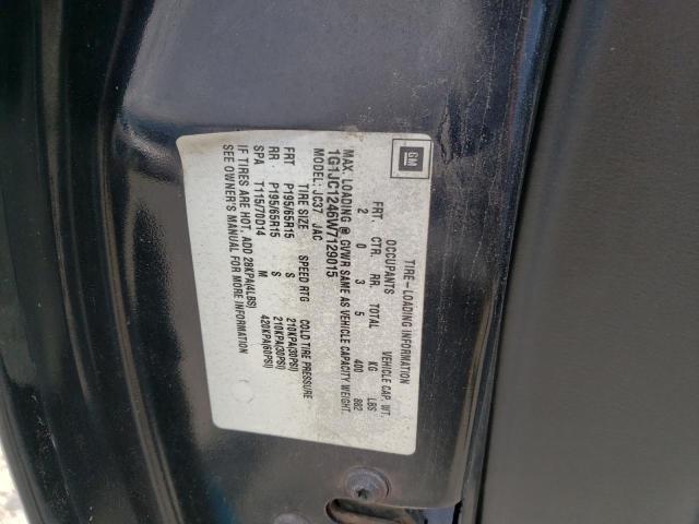Photo 10 from auction – 1998 CHEVROLET CAVALIER B with VIN 1G1JC1246W7129015