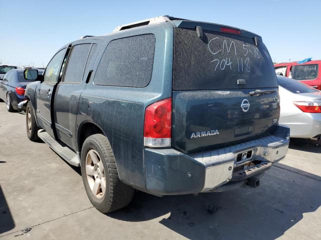 Photo 3 from auction – 2007 NISSAN ARMADA SE with VIN 5N1AA08A37N704118