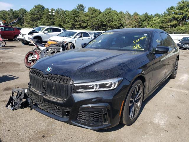 Photo 2 from auction – 2021 BMW 740 XI with VIN WBA7T4C07MCE60804