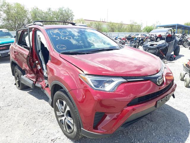 TOYOTA RAV4 LE 2018 with VIN 2T3ZFREV3JW493006 - Photo from auction