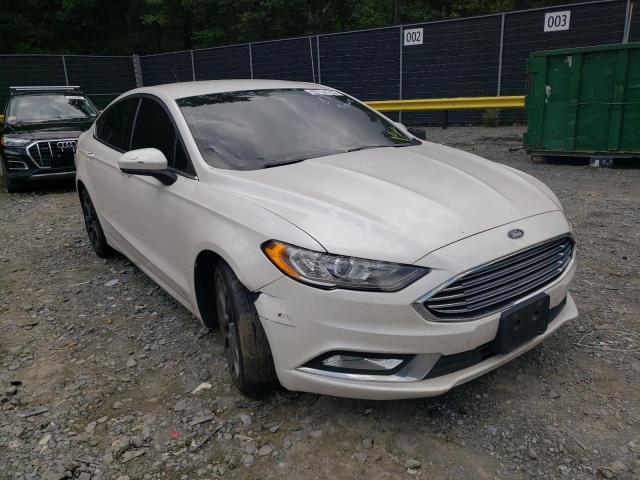 FORD FUSION SE 2018 with VIN 3FA6P0HD7JR178735 - Photo from auction