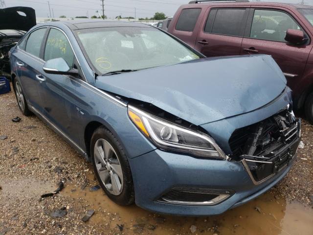 HYUNDAI SONATA HYB 2016 with VIN KMHE34L14GA017246 - Photo from auction