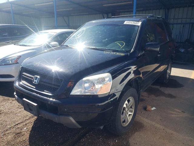 Photo 2 from auction – 2004 HONDA PILOT EXL with VIN 2HKYF18634H575119
