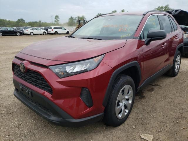 Photo 2 from auction – 2021 TOYOTA RAV4 LE with VIN 2T3F1RFV3MW149132